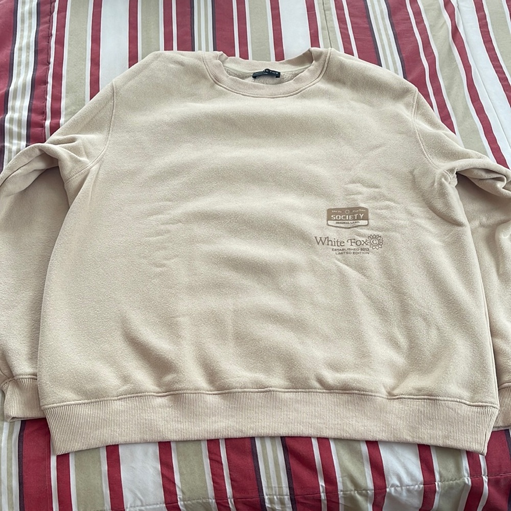 White Fox Sweatshirt